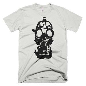NWT Shelter Gas Mask Graphic Tee | Unisex L